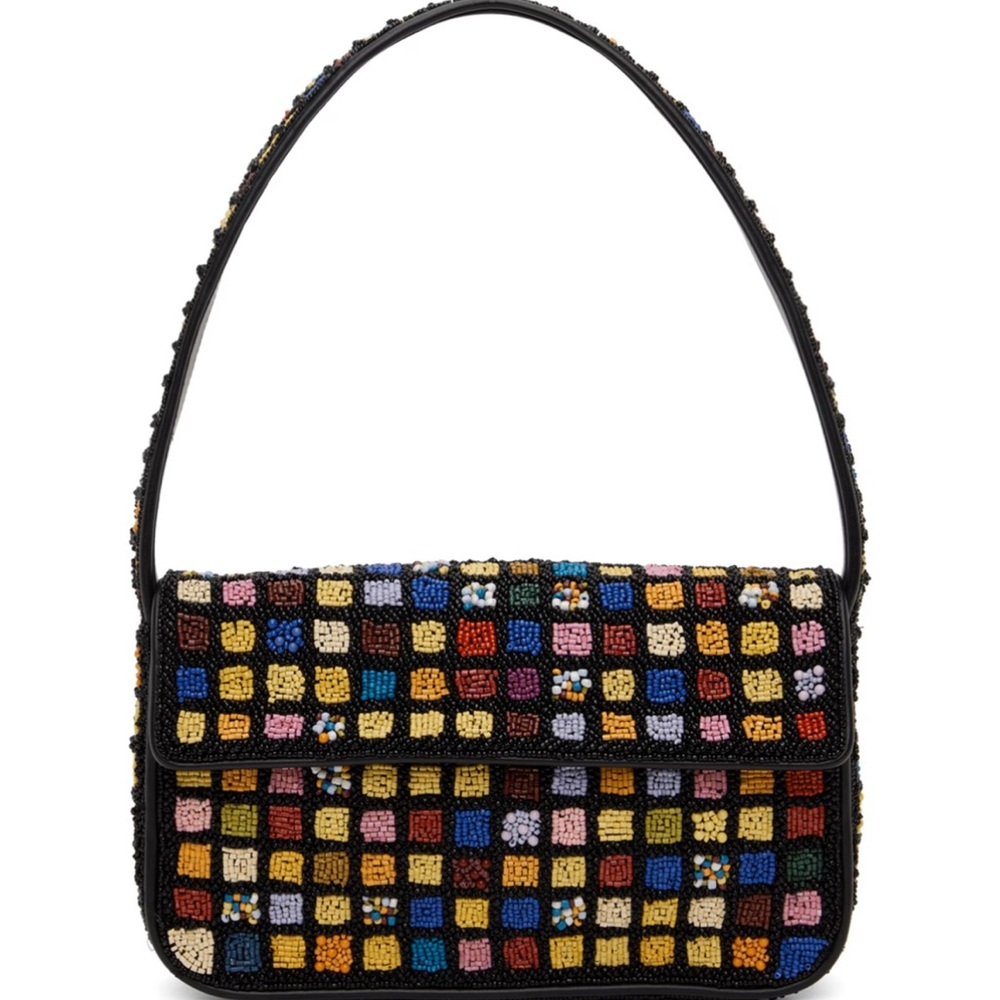 Tommy Beaded Shoulder Bag - Dance Floor